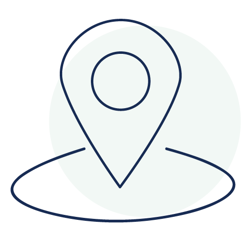 illustration of a location drop pin