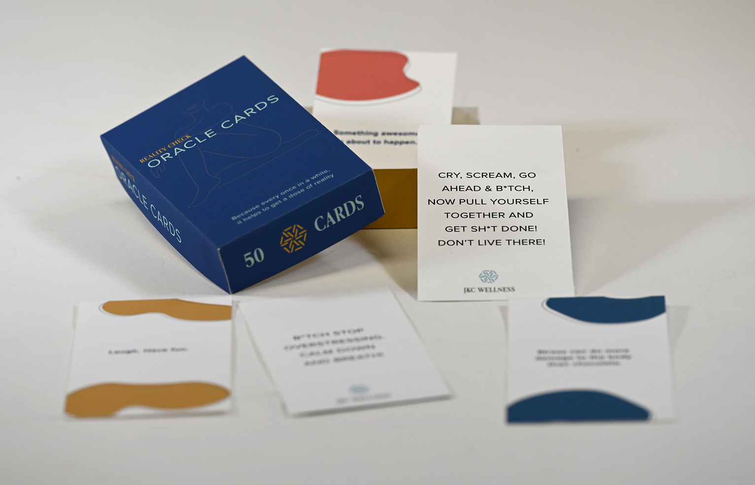 image of JKC Wellness' businss cards