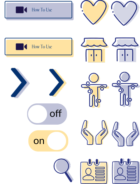 images of Customized icons