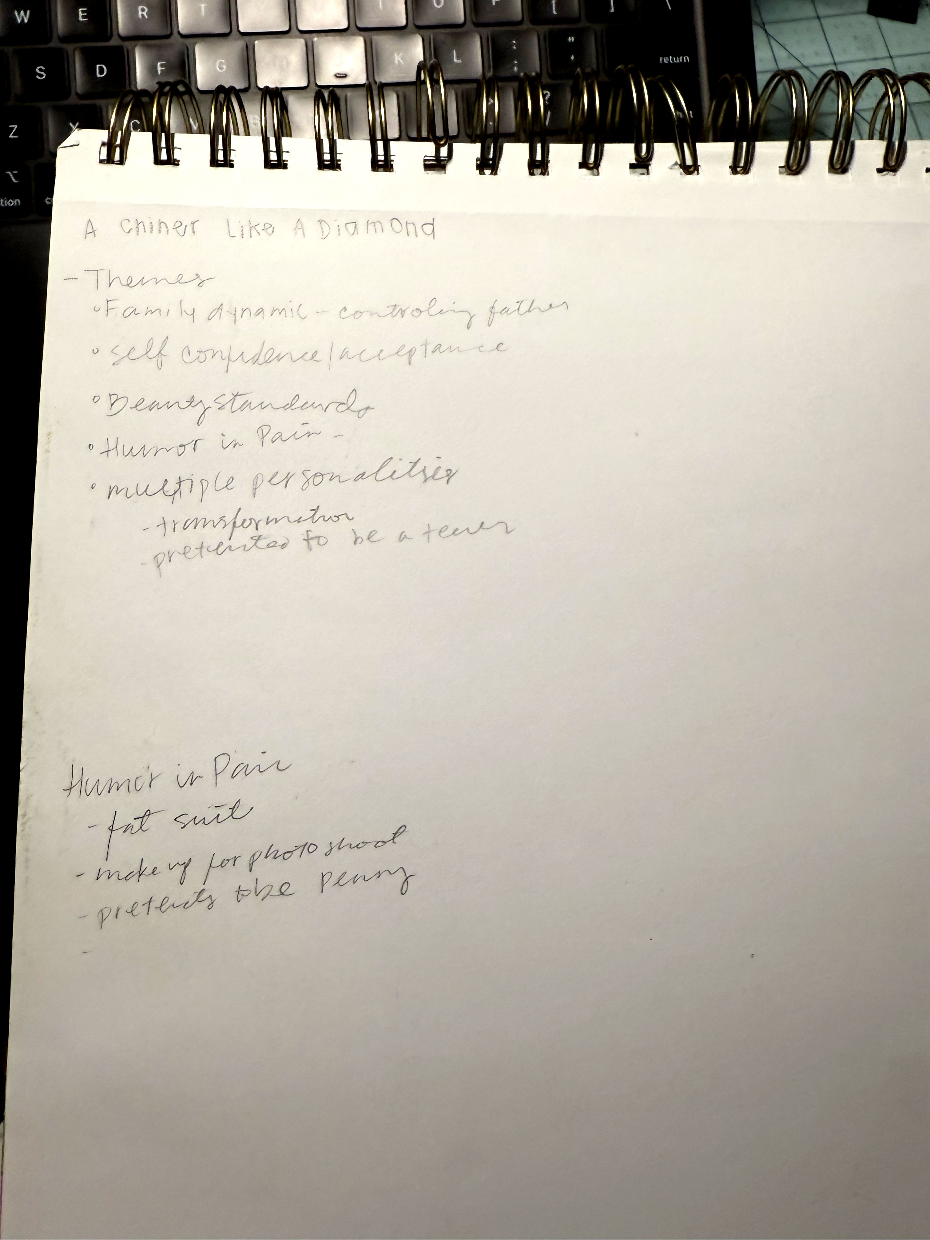 Sketches of a book cover