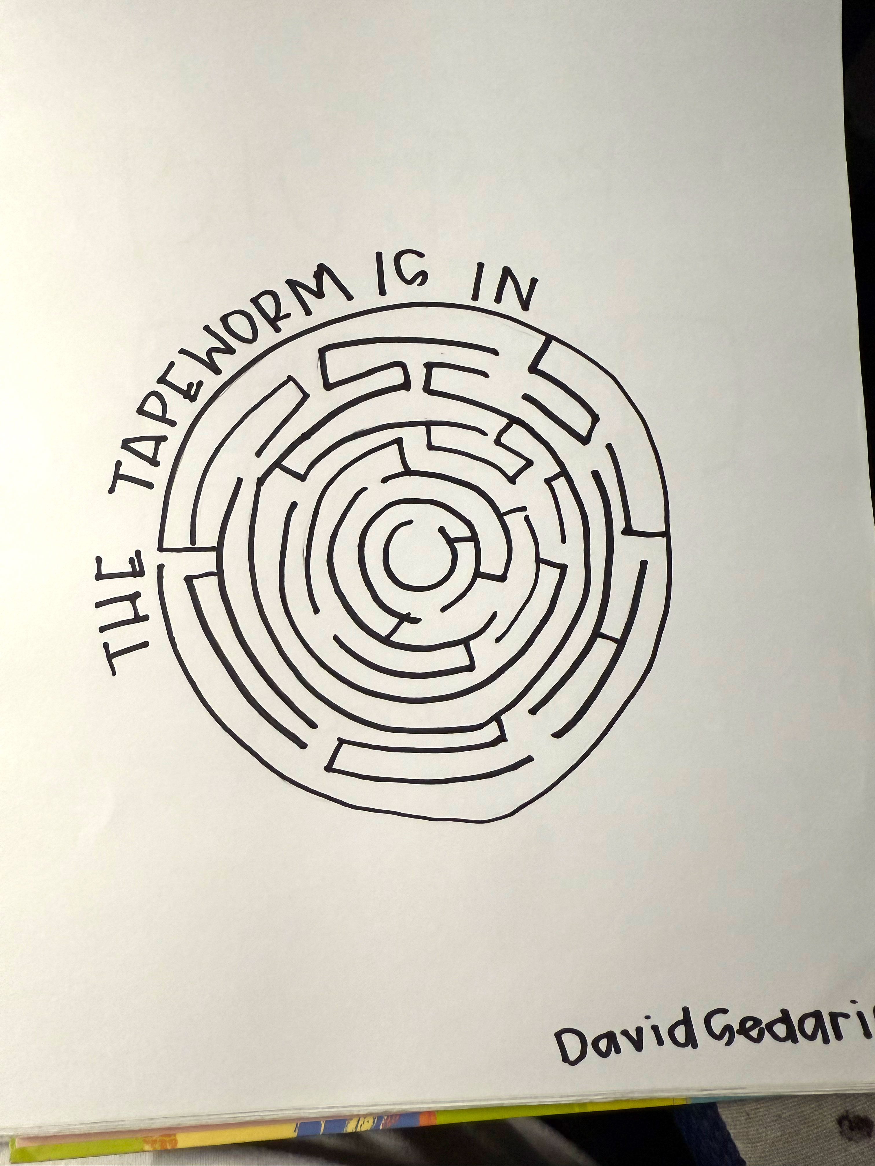 Sketches of a book cover